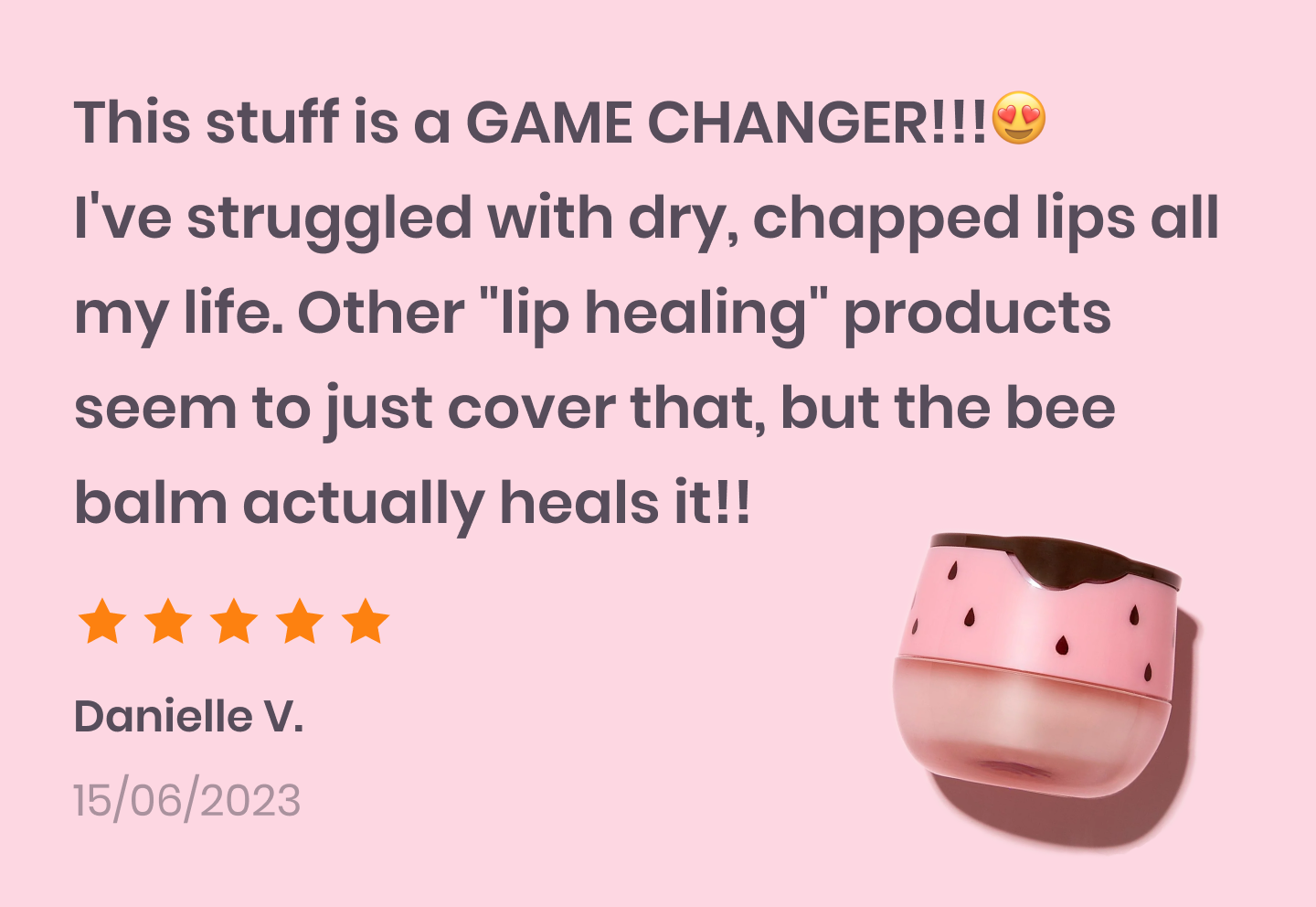 Erdbeer-Bienenbalsam - Sonderangebot