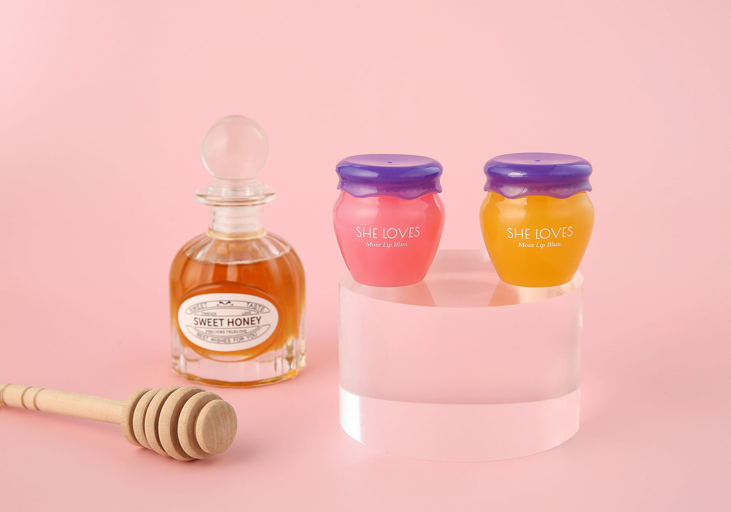 Bienenbalsam-Lippenmasken